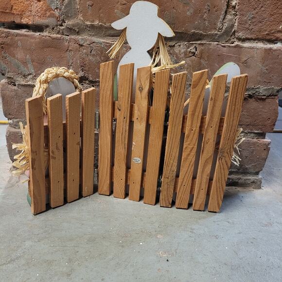 Rustic Wooden Tri-fold Fall Decor Sign "Welcome to Our Patch" Table or Entryway - Picture 2 of 4